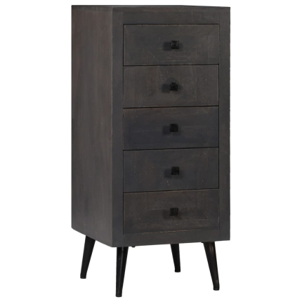 Sideboard Solid Mango Wood 40x40x91 cm - Image 9