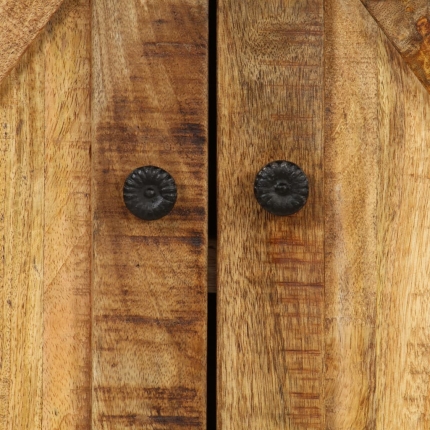 Sideboard Solid Mango Wood 140x35x75 cm - Image 2