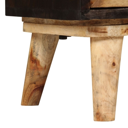 Sideboard Solid Mango Wood 140x35x75 cm - Image 9