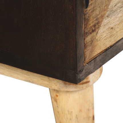 Sideboard Solid Mango Wood 140x35x75 cm - Image 10