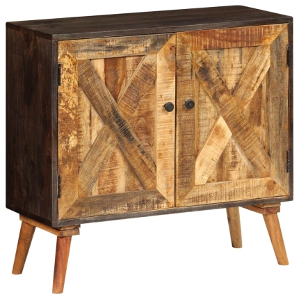 Sideboard Solid Mango Wood 85x30x75 cm - Image 7