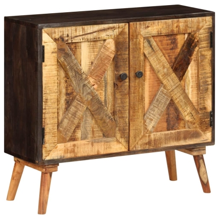 Sideboard Solid Mango Wood 85x30x75 cm - Image 10