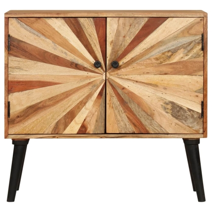 Sideboard Solid Mango Wood 85x30x75 cm - Image 2