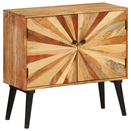 Sideboard Solid Mango Wood 85x30x75 cm - Image 7