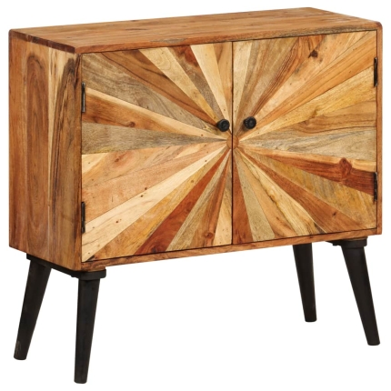 Sideboard Solid Mango Wood 85x30x75 cm - Image 9