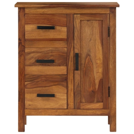 Sideboard 65x30x80 cm Solid Sheesham Wood - Image 2