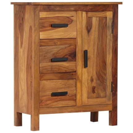 Sideboard 65x30x80 cm Solid Sheesham Wood - Image 11