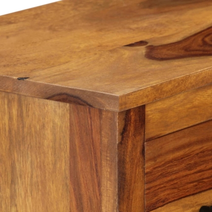 Sideboard 65x30x80 cm Solid Sheesham Wood - Image 7