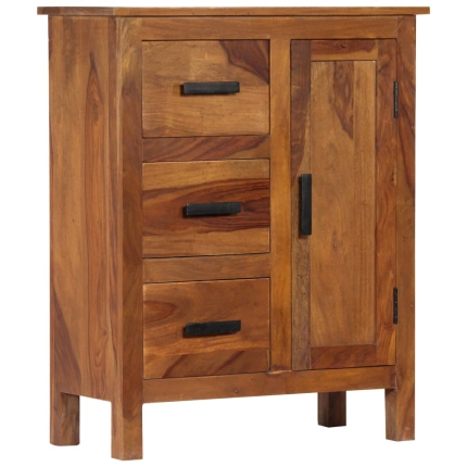 Sideboard 65x30x80 cm Solid Sheesham Wood - Image 9