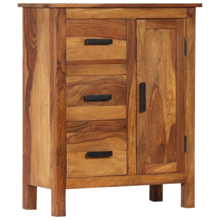 Sideboard 65x30x80 cm Solid Sheesham Wood - Image 10