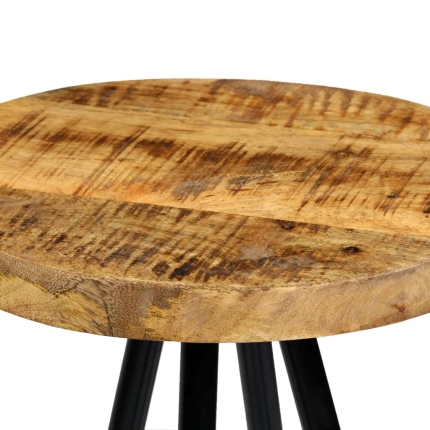 Bar Chairs 2 pcs Solid Mango Wood - Image 5