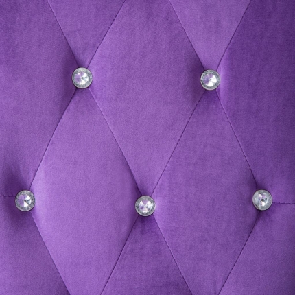 Dining Chairs 4 pcs Purple Velvet - Image 3