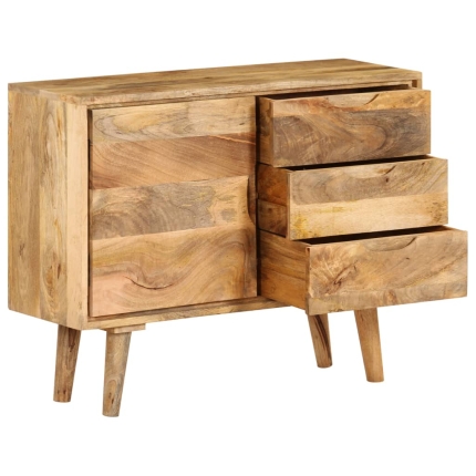Sideboard Solid Mango Wood 90x40x69 cm - Image 2