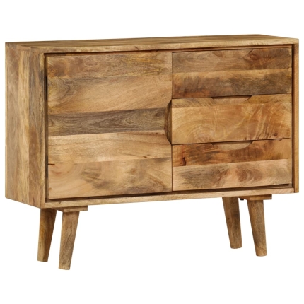 Sideboard Solid Mango Wood 90x40x69 cm - Image 4