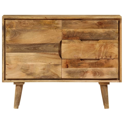 Sideboard Solid Mango Wood 90x40x69 cm - Image 7
