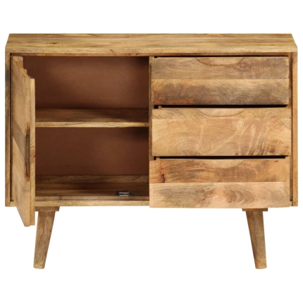 Sideboard Solid Mango Wood 90x40x69 cm - Image 8
