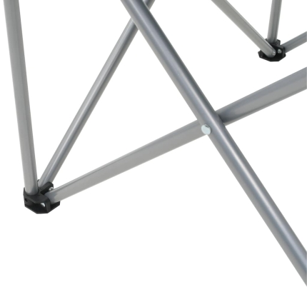 Folding Camping Chairs 2 pcs 96x60x102 cm Blue - Image 11