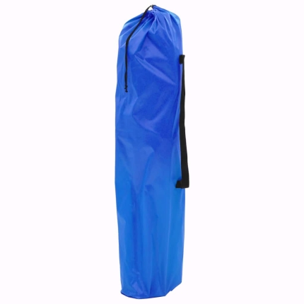 Folding Camping Chairs 2 pcs 96x60x102 cm Blue - Image 8
