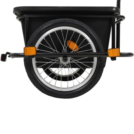 Bike Cargo Trailer Black 50 L - Image 8