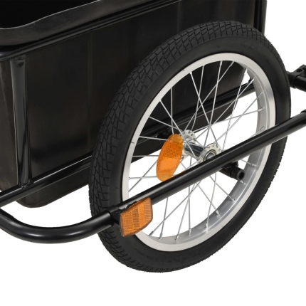 Bike Cargo Trailer Black 50 L - Image 9