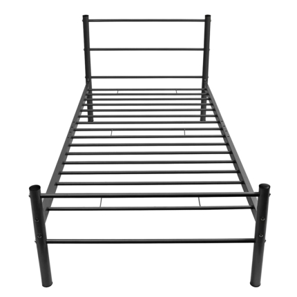 Bed Frame Black Metal King Single Size - Image 3