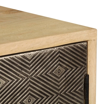 Sideboard 120x30x75 cm Solid Mango Wood - Image 7