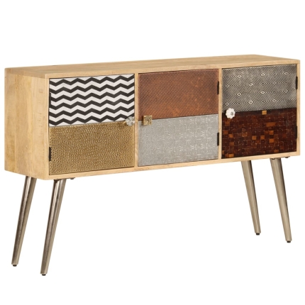 Sideboard 120x30x75 cm Solid Mango Wood - Image 10