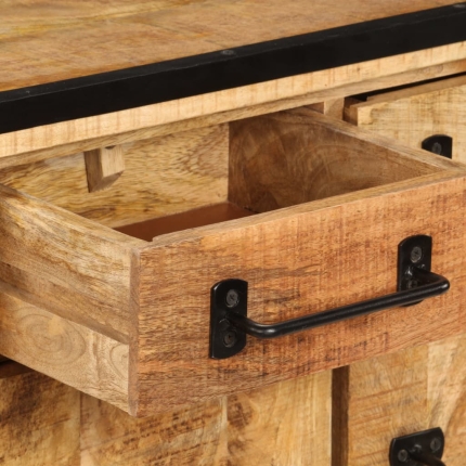 Sideboard 65x30x70 cm Solid Mango Wood - Image 4
