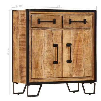 Sideboard 65x30x70 cm Solid Mango Wood - Image 9