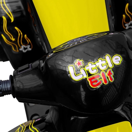 Kids Quad Bike Electric Yellow & Black - Image 3