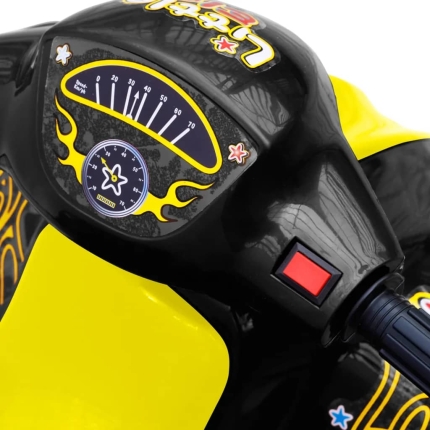 Kids Quad Bike Electric Yellow & Black - Image 4