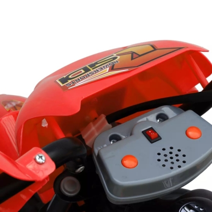 Kids Electric Red Motorbike - Image 3