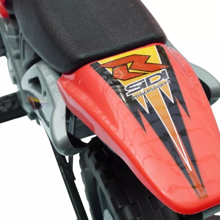 Kids Electric Red Motorbike - Image 4