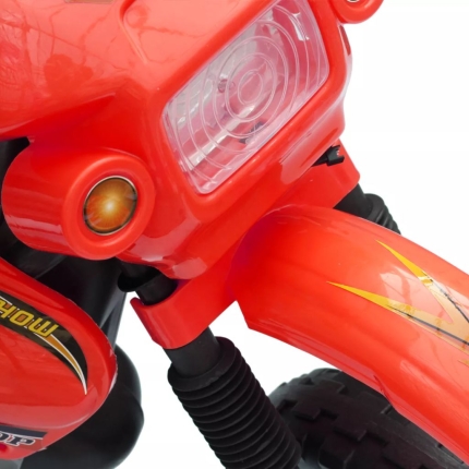 Kids Electric Red Motorbike - Image 5