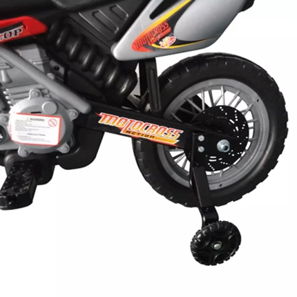 Kids Electric Red Motorbike - Image 6