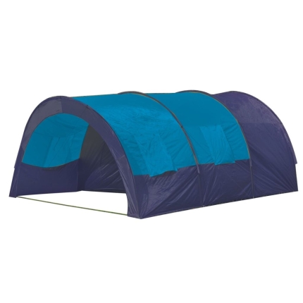 Camping Tent Fabric 6 Persons Dark Blue and Blue - Image 2