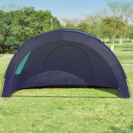 Camping Tent Fabric 6 Persons Dark Blue and Blue - Image 3