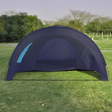 Camping Tent Fabric 6 Persons Dark Blue and Blue - Image 6