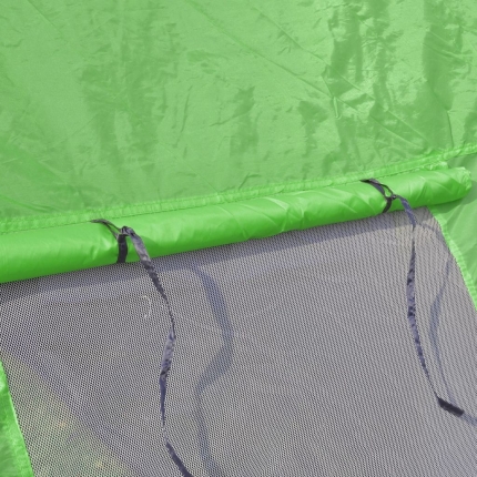 Camping Tent Fabric 6 Persons Blue and Green - Image 5