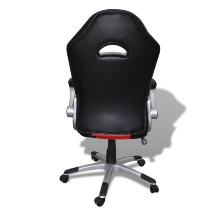 Office Artificial Leather Chair Modern Design Red - Image 4