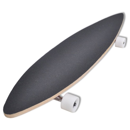 Longboard Star 117 cm 9 Ply Maple Skateboard 9" ALU Truck Red - Image 2