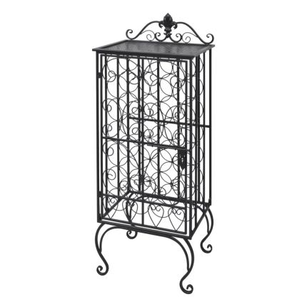 Wine Rack for 28 Bottles Metal - Image 3
