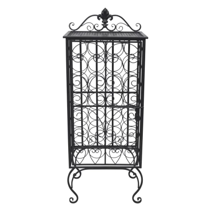 Wine Rack for 28 Bottles Metal - Image 4