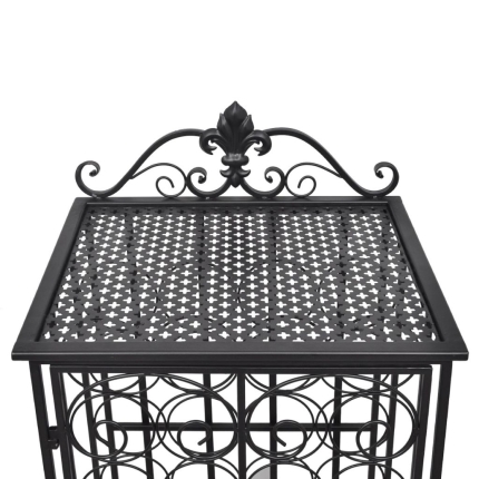 Wine Rack for 28 Bottles Metal - Image 5
