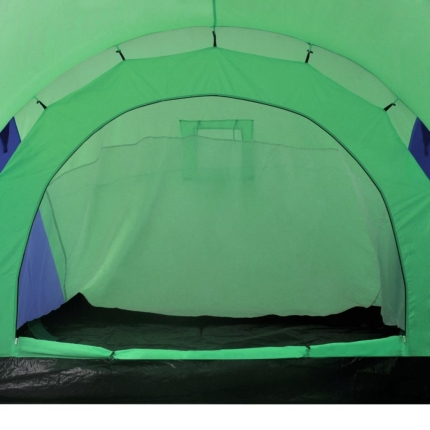 Camping Tent 6 Persons Navy Blue/Green - Image 3