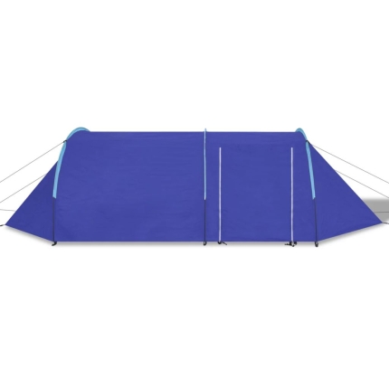 Camping Tent 4 Persons Navy Blue/Light Blue - Image 3