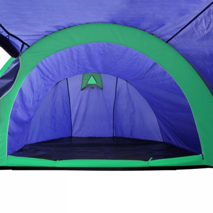 Camping Tent 4 Persons Navy Blue/Green - Image 4