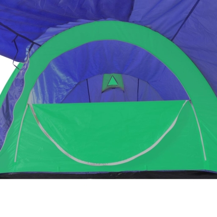 Camping Tent 4 Persons Navy Blue/Green - Image 5