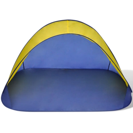 Beach Tent Outdoor Foldable Water Proof Sun Shade Yellow - Image 3