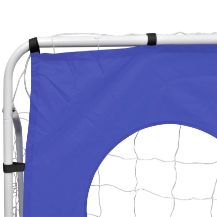 Soccer Goal with Aiming Wall Steel 240 x 92 x 150 cm High-quality - Image 4